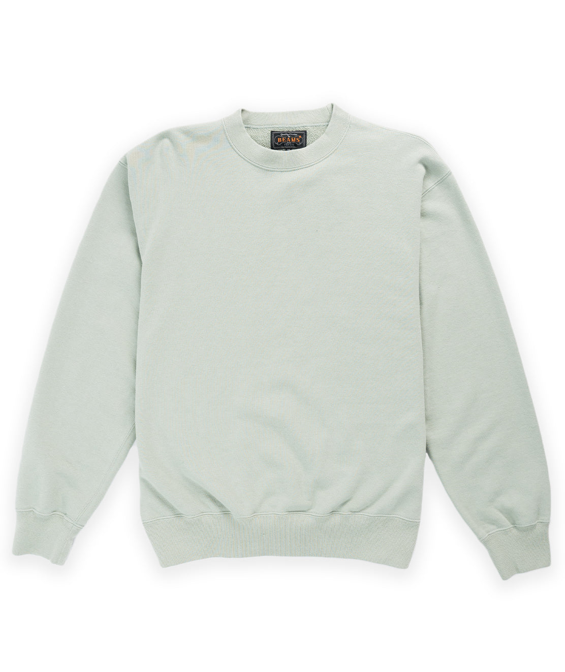 Beams Plus Sweat Crew Japan Made - Mint Green – Copperfield