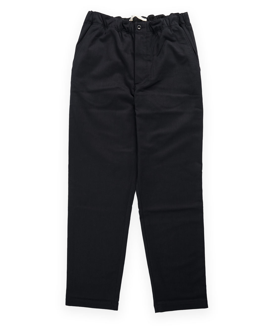 Norse Projects Ezra Relaxed Cotton Wool Twill Trouser - Black – Copperfield