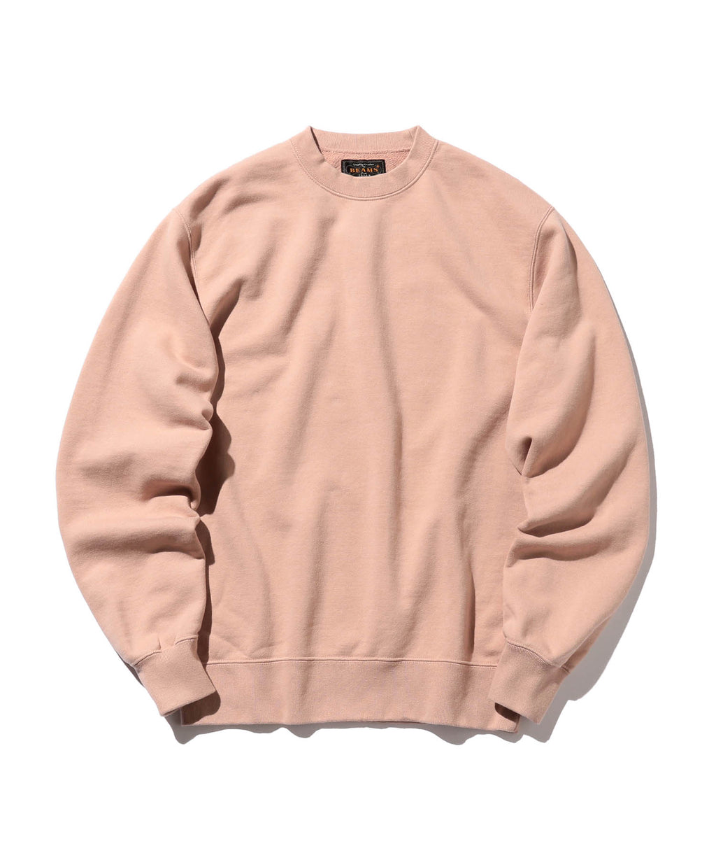 Beams Plus Sweat Crew Japan Made - Pink – Copperfield