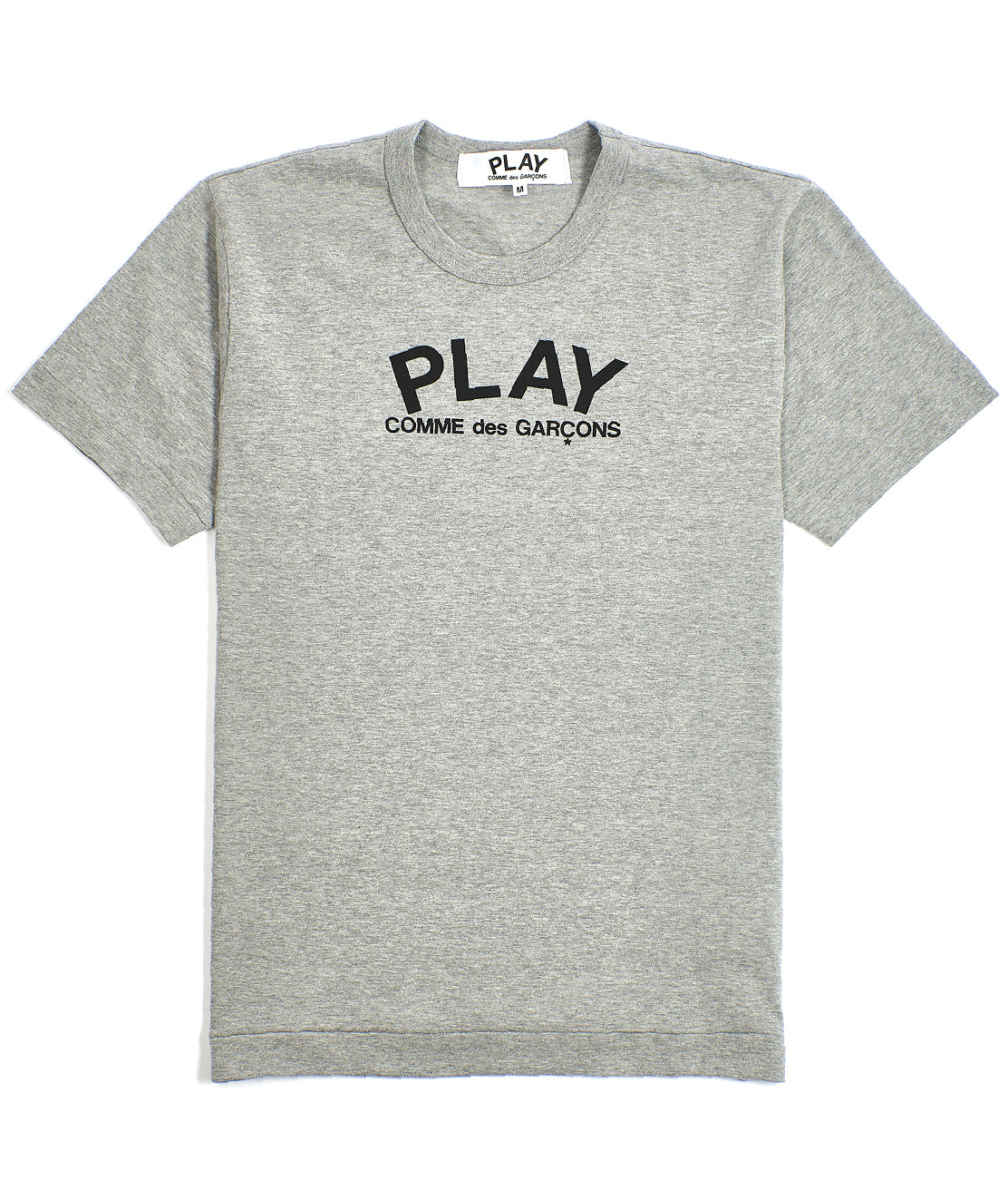 CDG Play: Play logo T-Shirt Grey | Copperfield