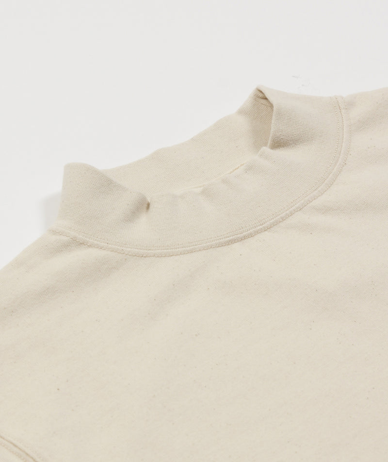 Snow Peak Recycled Cotton Mock Neck L/S T-Shirt | Shop at Copperfield