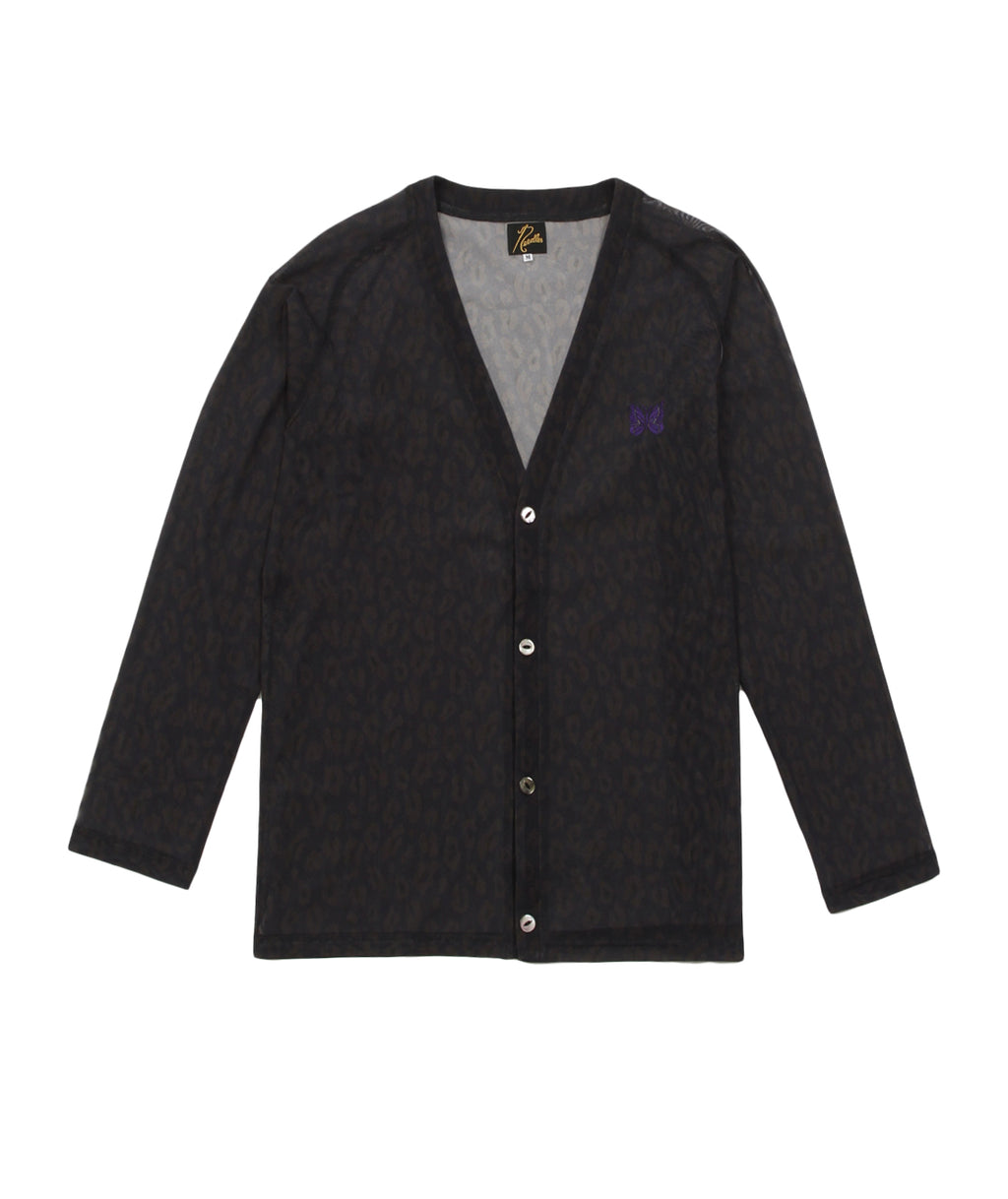 Needles V-Neck Cardigan Poly Mesh Printed | Shop at Copperfield