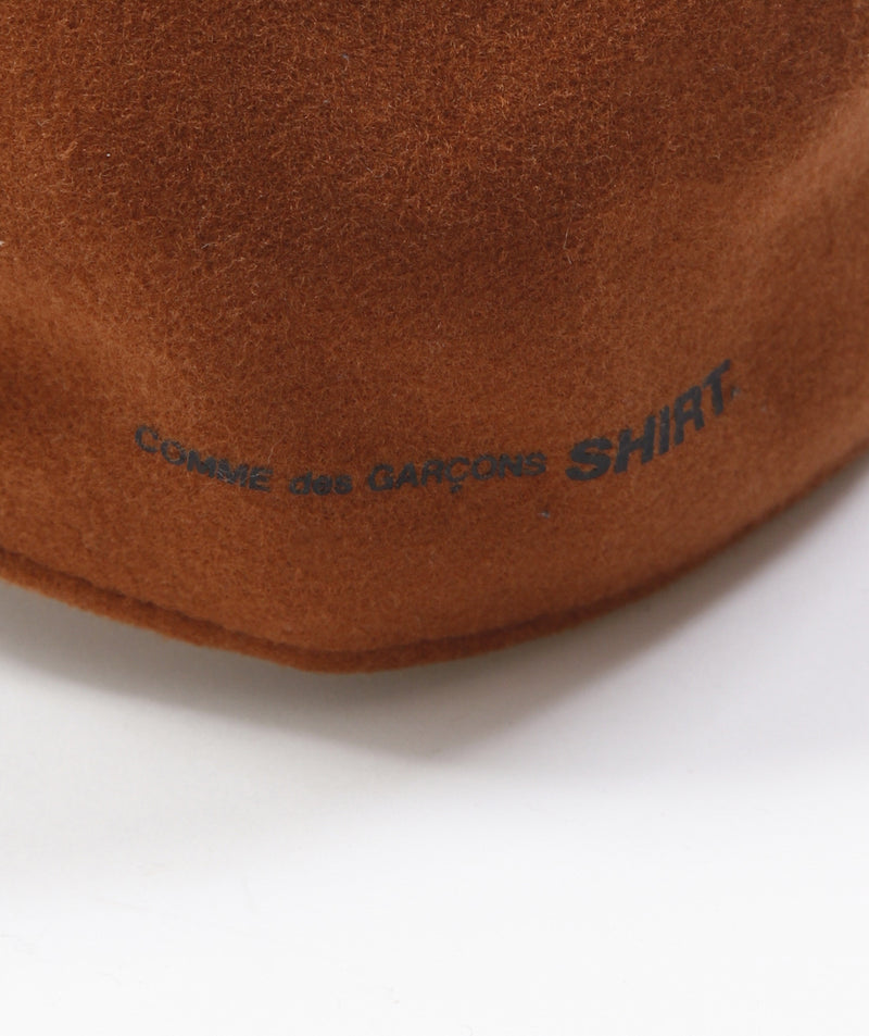 CDG Shirt - Wool Beret - Brown